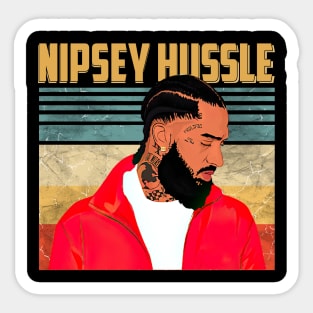 Nipsey Hussle's Lyrics And Life Picturing The Rapper's Story Sticker